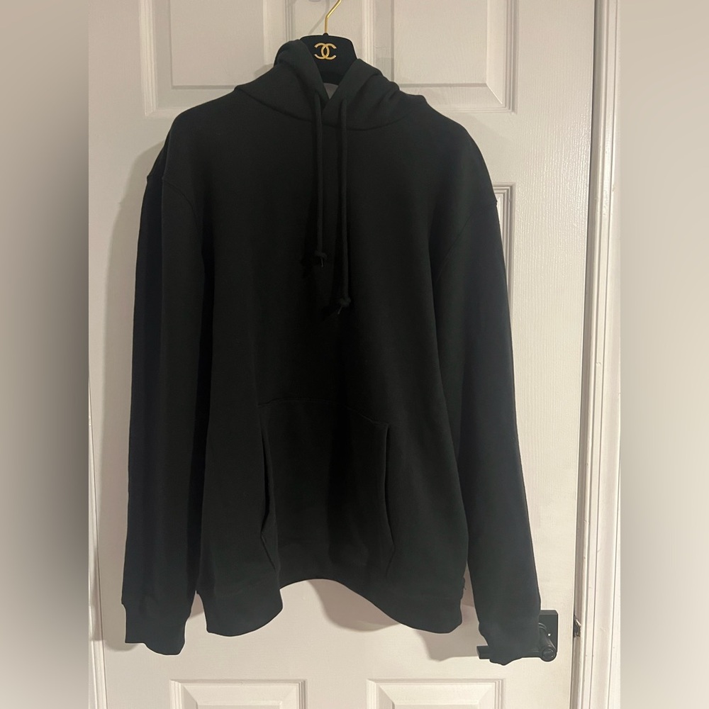 GAP Men's Vintage Soft Pullover Hoodie Hooded Sweatshirt Black size L NWOT